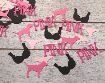 Victorias Secret Inspired Pink Confetti