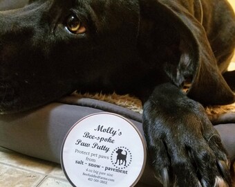 Beefuddled Farms - Molly's Beespoke Paw Putty Big Paw, 4 oz size