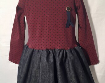Small polka dot dress