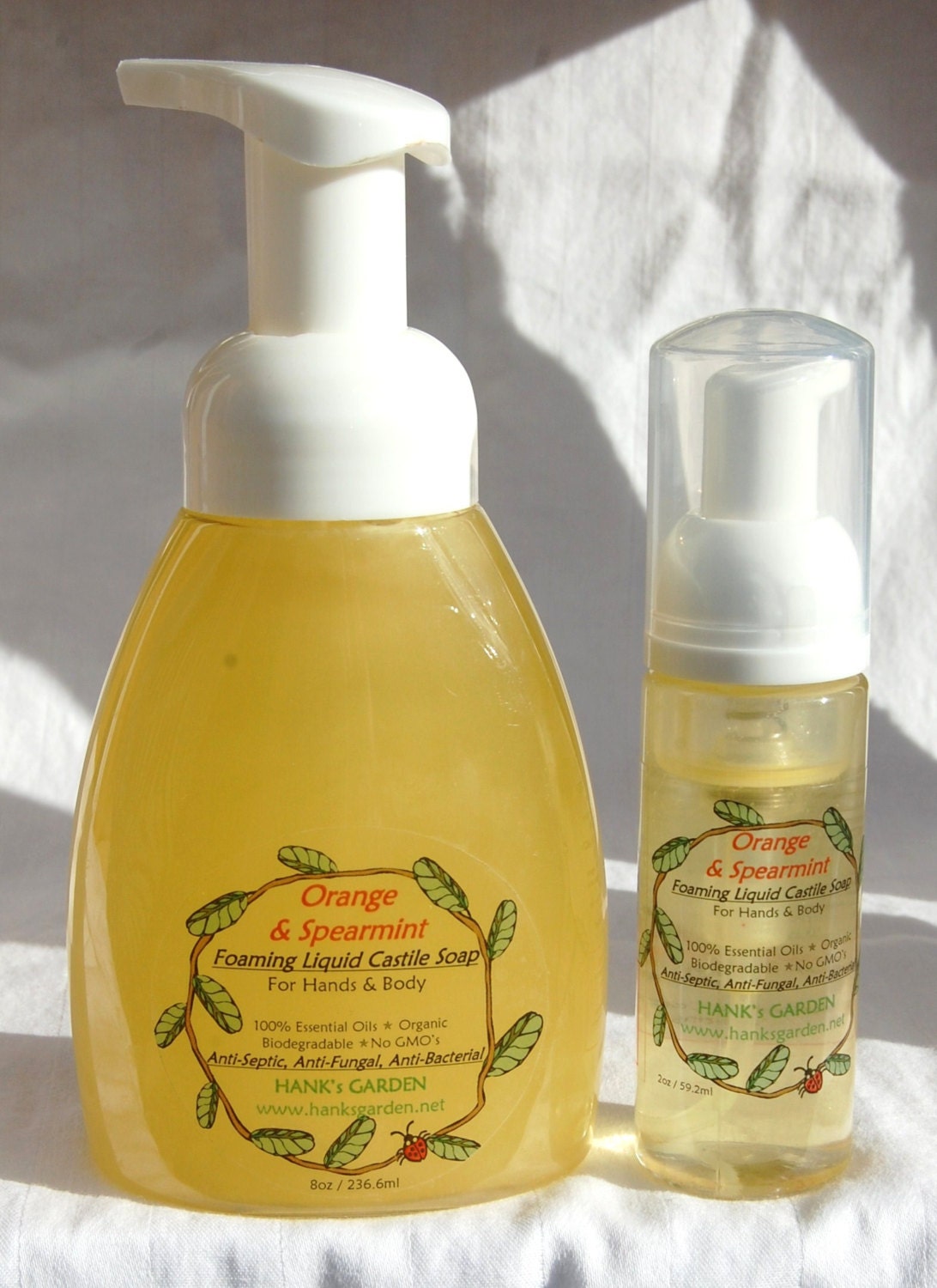 castile foaming soap