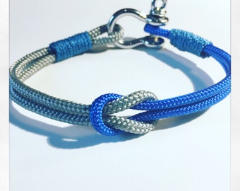 Men's/women's nautical rope bracelet