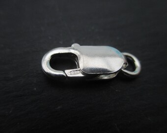 16 mm 925 sterling silver handcuff clasp-