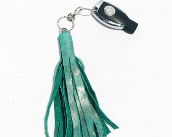 Real Leather Fringe Keychain | Leather Tassel Keychain Bag Charm | Leather fringe | Leather Fringe Tassel Keychain | Tassel Handbag Charm