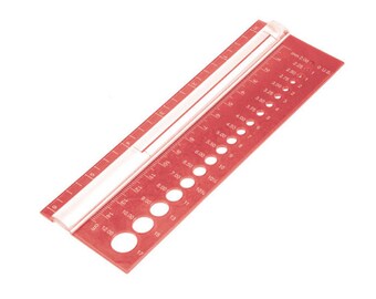 Knitting Needle Gauge Knitpro Knitting Needle Size Viewer