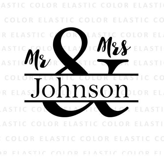 Download mr and mrs svg wedding svg split and sign split