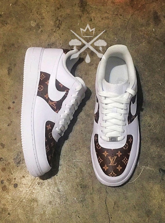 Nike Louis Vuitton LV Air Force 1 One Low Luxury Designer