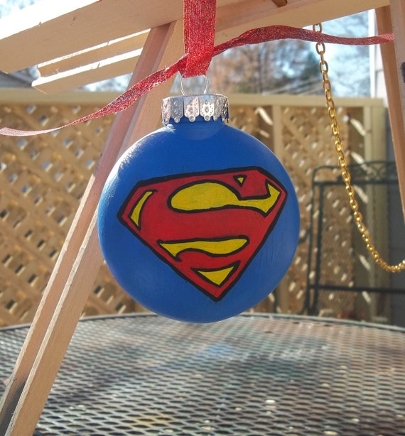 Superman Christmas Ornaments 