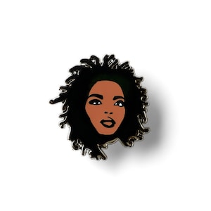Miss Education Lapel Pin - Hard Enamel - Hip Hop Pin - Rap Pin - Music Pin