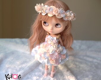 Blythe Elf Kollektion mit Blumen-Stirnband