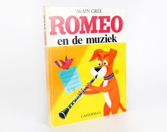 Vintage Children's books-Romeo and the music-Alain Grée, 1967