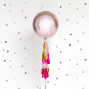 Gold, Silver & Rose Gold Orb Balloons - 18 Round Metallic Party Balloons Set