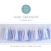 DIY Tassel Garland Kit | Powder Blue