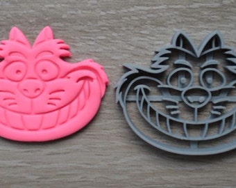 Cheshire Cat Cookie Cutter Fondant Cutter