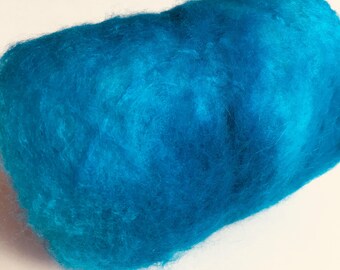 Deep Blue Silk Mawata Hankies