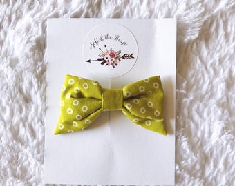 Citron Circle // Small Sailor Bow