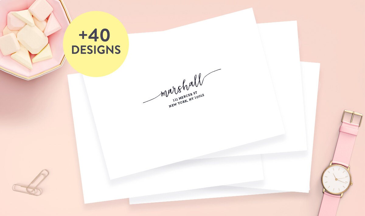 Print Wedding Guest Address Labels