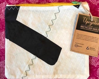 Upcycled Sail Clutch