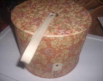 Vintage Vinyl Wig Box