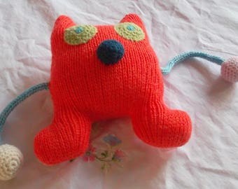 Orange Monster Plushie