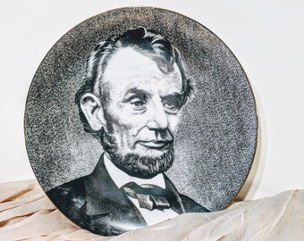 Gettysburg Address collectors plate/ Gettysburg Address plate/ Gettysburg Address/ Abraham Lincoln collectors plate/ Abraham Lincoln
