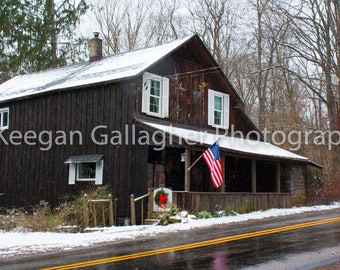A General Store in Winter