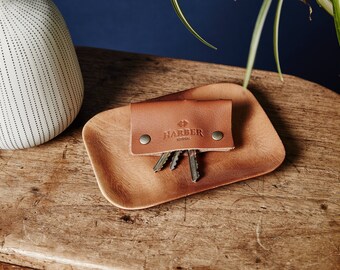 Leather Key Holder Case, Leather Key Holder, Leather Key Chain, Key Case, Leather Keyring