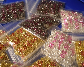 Silver and BRONZE are here One teaspoonful, about 1600, gold crimps -- WWWG, OlympiaEtsy, paganteam, Team ESST
