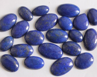 Natural blue lapis lazuli cabochon - Wholesale LAPIS cabochons - Round cabochon - Gemstone Cabochon -Wholesale Lapis lazuli Healing Gemstone