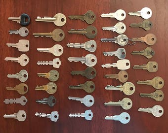 Vintage Collection of Lock Keys