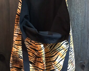 Animal print to the store..everyday ..reusable ..reversible ..washable ..shopping tote bag!
