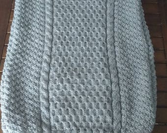 Gray Turtleneck tunic sweater