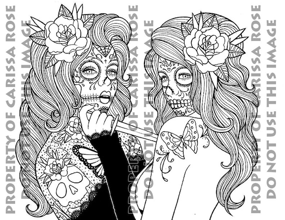 Digital Download Print Your Own Coloring Book Outline Page Digital Download Print Your Own Coloring Book Outline Page