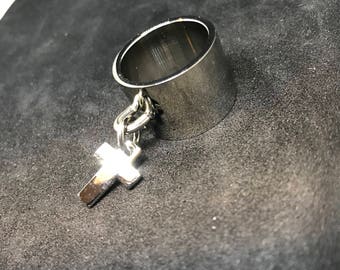 Stainless steel cross ring