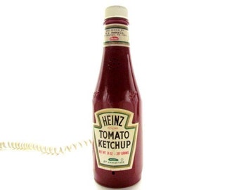 Vintage Heinz Ketchup Push Button Telephone #A50