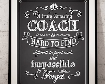 Coach thank you | Etsy