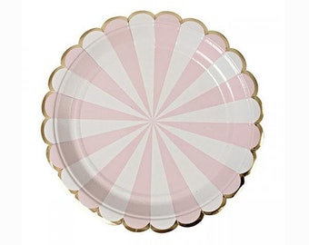 Pink Carnival 7" Paper Plate