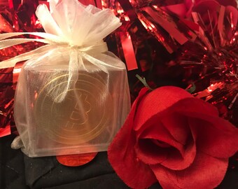 Delicious Belgian Chocolate Bitcoins.