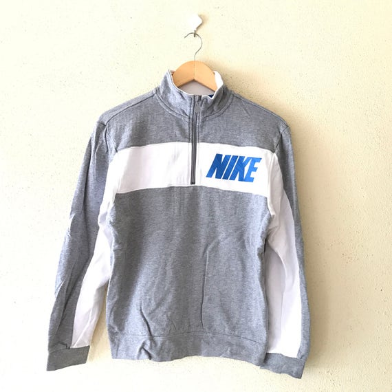 nike vintage half zip sweater