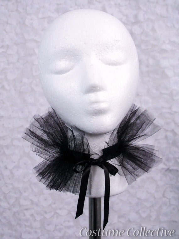 Black Vampire Collar Women's Costume Halloween Gothic