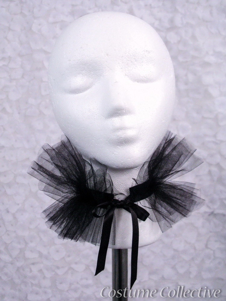 Black Vampire Collar Women's Costume Halloween Gothic