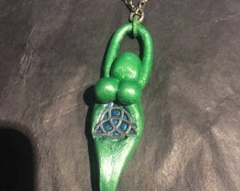 Handmade Triquetra Goddess
