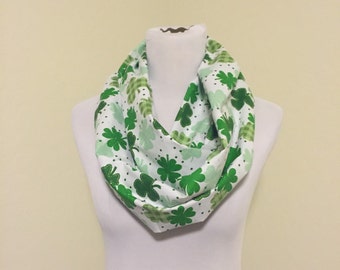 St. Patricks day scarf WILL SHIP QUICKLY