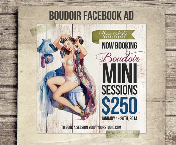 5 pc boudoir photo session photography marketing set instant boudoir photshoot flyers