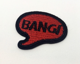 Bang! - Iron on Appliqué Patch