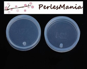 1 MOULE en SILICONE pendentif Rond 28mm utilisation FIMO Résine S1184185