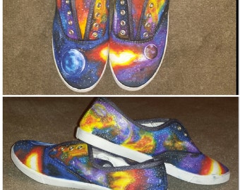 Space Galaxy Custom Shoes