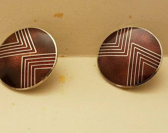 Vintage Roman stud earrings