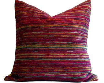 Robert Allen Pillow Cover Sunset Blvd Beet
