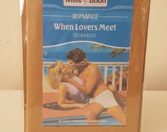 Retro & kitsch 'Mills and Boon' greeting card