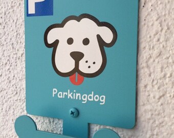Petparking - Puppy Parking - Dog Leash Holder - Parkingdog - Dog Parking (2 Pcs.)